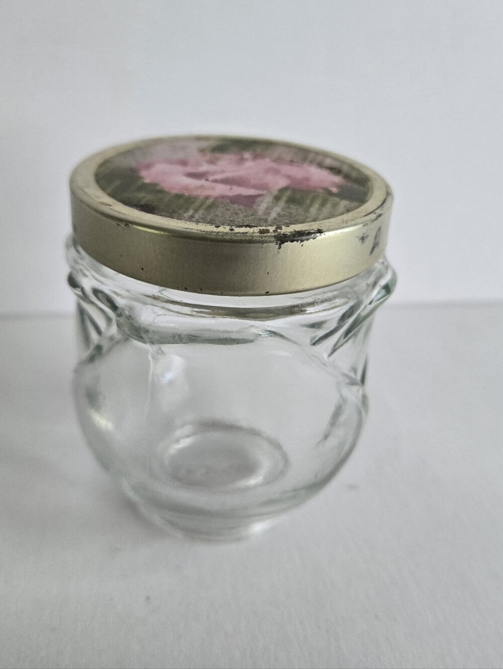 Vintage Avon Scent Of Roses  Pink, Rose Jar or Trinket Box